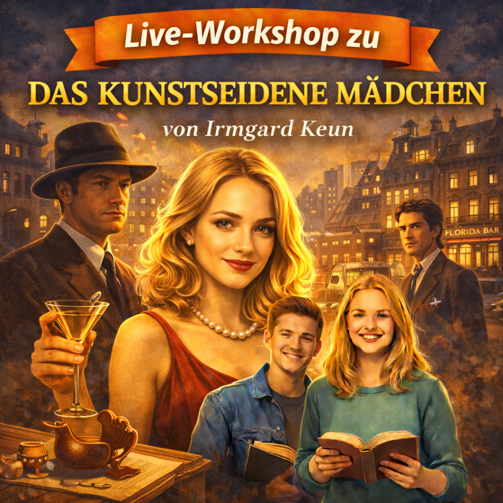 Das kunstseidene Mädchen (I. Keun) Abitur-Lektüre: Live-Workshop / Crashkurs 2026 (16.04.2026)