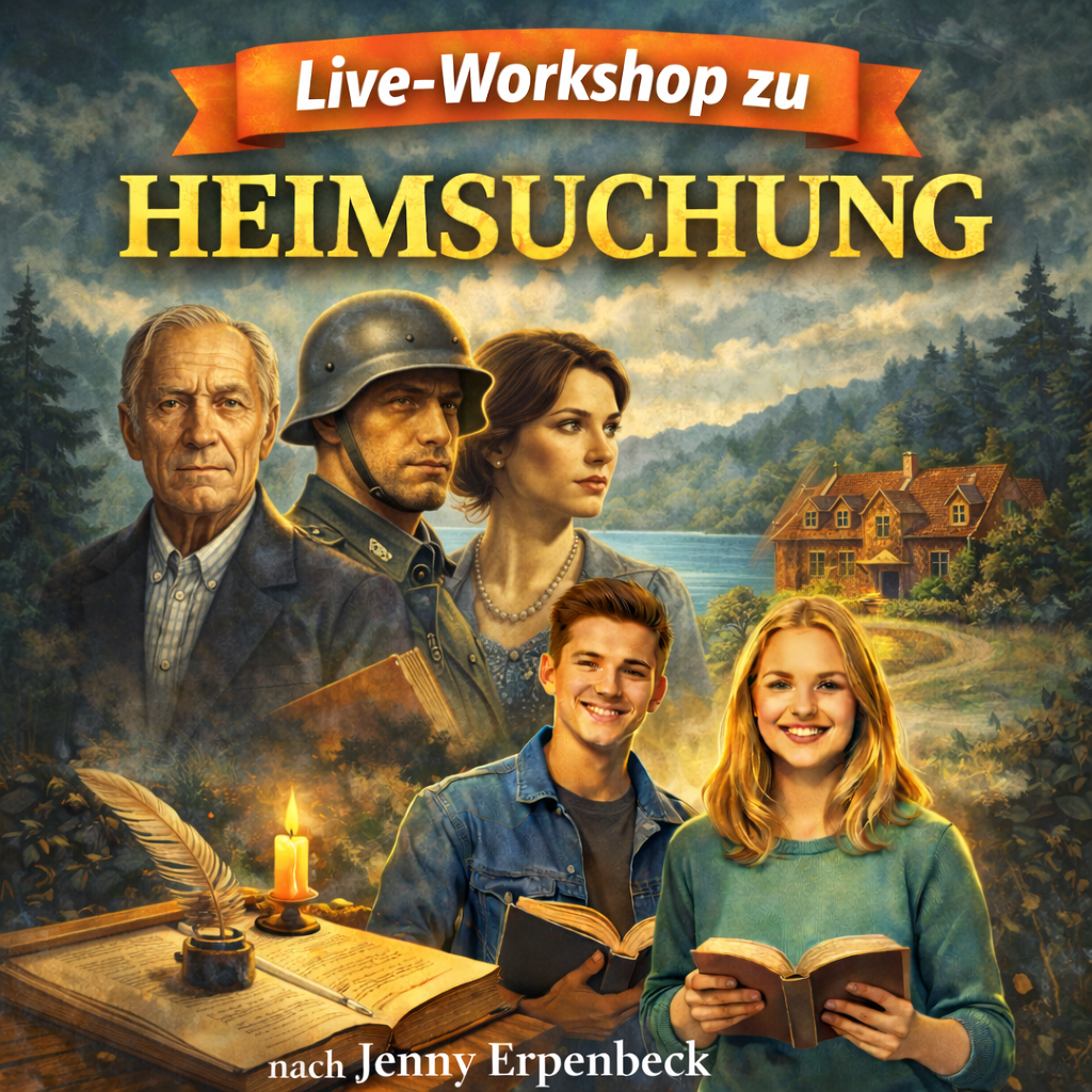 Heimsuchung (J. Erpenbeck) Abitur-Lektüre: Live-Workshop / Crashkurs 2026 (18.04.2026)